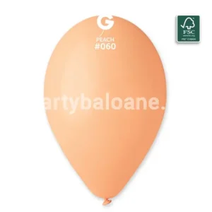 SET 100 BALOANE LATEX PORTOCALIU DESCHIS COD 060 - 26 CM