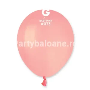 SET 100 BALOANE LATEX ROZ BABY COD 073 - 26 CM