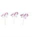 Set 12 Toppere Carton Unicorn (Roz Fucsia