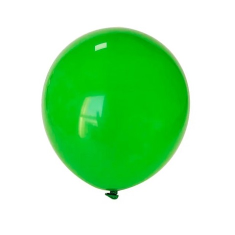 SET 20 BALOANE LATEX VERDE - 14 CM