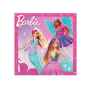 Set 20 Servetele Petrecere Barbie