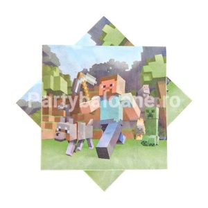 SET 20 SERVETELE - MODEL MINECRAFT