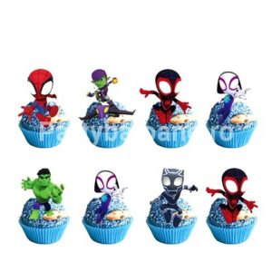 Set 24 Toppere pentru Briose si Tort