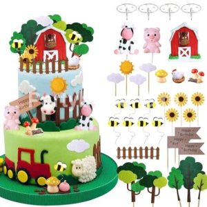 Set 31 Toppere 3D pentru Tort