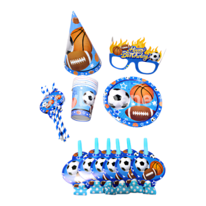 SET 36 PIESE PARTY TEMATICA FOTBAL