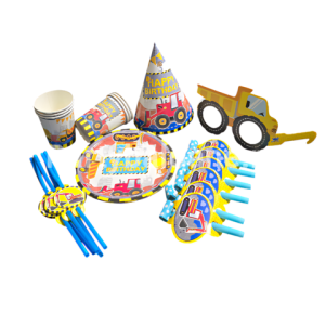 SET 36 PIESE PARTY TEMATICA MASINI