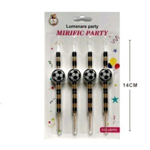 SET 4 LUMANARI TEMATICA FOTBAL
