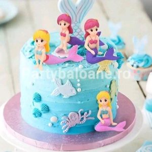 Set 4 Toppere 3D pentru Tort