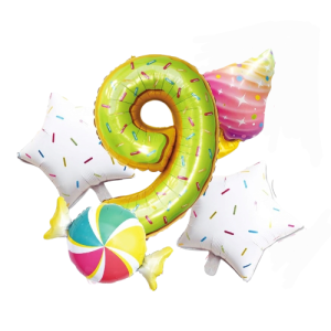 SET 5 BALOANE FOLIE