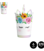 SET 6 PAHARE FORMA UNICORN - 270 ML