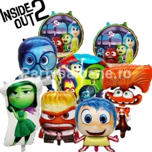 SET 7 BALOANE FOLIE INSIDE OUT