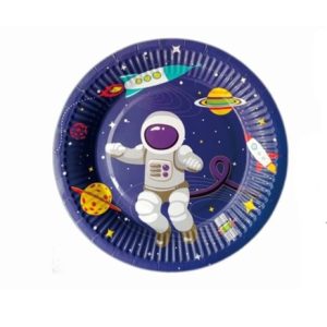 SET 8 FARFURII PARTY - ASTRONAUT 18 CM