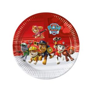 SET 8 FARFURII PATRULA CATELUSILOR 23 CM