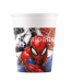 Pahare Party Spiderman Webs (Set 8 buc) - Pahare Carton 200ml Aniversare Set 8 pahare party din carton cu imprimeu Spiderman Webs capacitate 200 ml pentru aniversari copii.