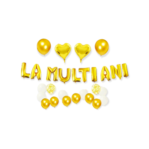 SET ARANJAMENT BALOANE LA MULTI ANI - AURIU