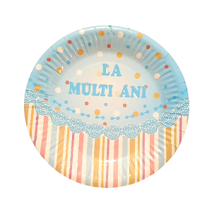 SET 8 FARFURII ALBASTRE LA MULTI ANI