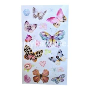 SET FLUTURI SI FLORI 3D CU BANDA DUBLU ADEZIVA COD F7