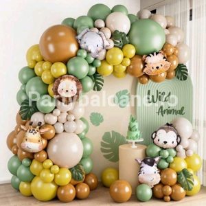 SET GHIRLANDA BALOANE ANIMALUTE SAFARI COD 556