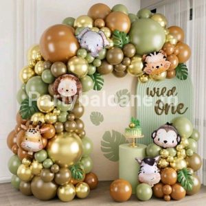 SET GHIRLANDA BALOANE ANIMALUTE SAFARI COD 561