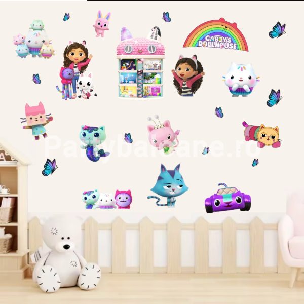 STICKER DECORATIV - CASA DE PAPUSI A LUI GABI COD 491B