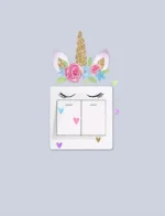 STICKER DECORATIV PENTRU INTRERUPATOR SAU PRIZA - UNICORN MODEL I