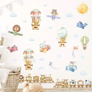 STICKER DECORATIV PENTRU PERETE - ANIMALE SAFARI COD 440