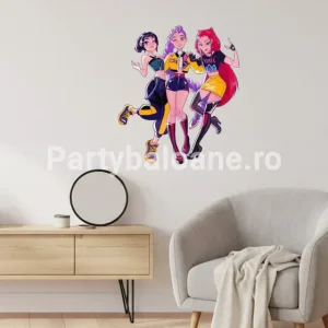 Sticker Perete Kpop Demon Hunters – Autocolant Decorativ Cod 468B Sticker decorativ pentru perete cu grafica Kpop Demon Hunters