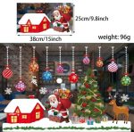STICKER DECORATIV PENTRU PERETE SAU GEAM - CRACIUN - COD 05 - imagine 2
