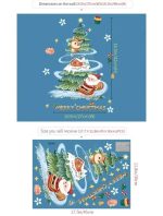 STICKER DECORATIV PENTRU PERETE SAU GEAM - CRACIUN - COD 12 - imagine 2