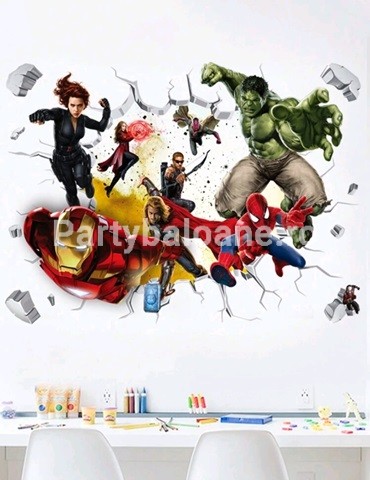 STICKER DECORATIV PENTRU PERETE – AVENGERS COD 400