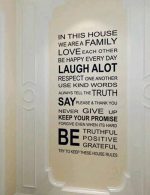 STICKER DECORATIV SLOGAN