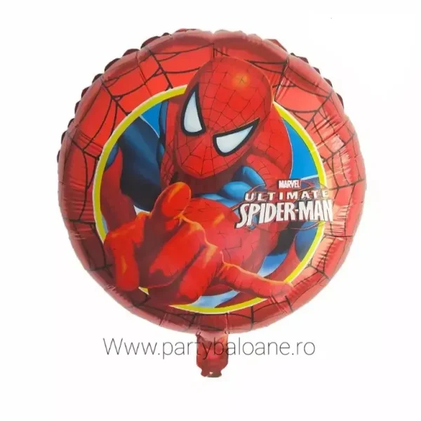 Balon din Folie Rotund Spider-Man – Diametru 45 cm
