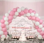 Set complet arcada cu 100 baloane - pentru masa , candybar