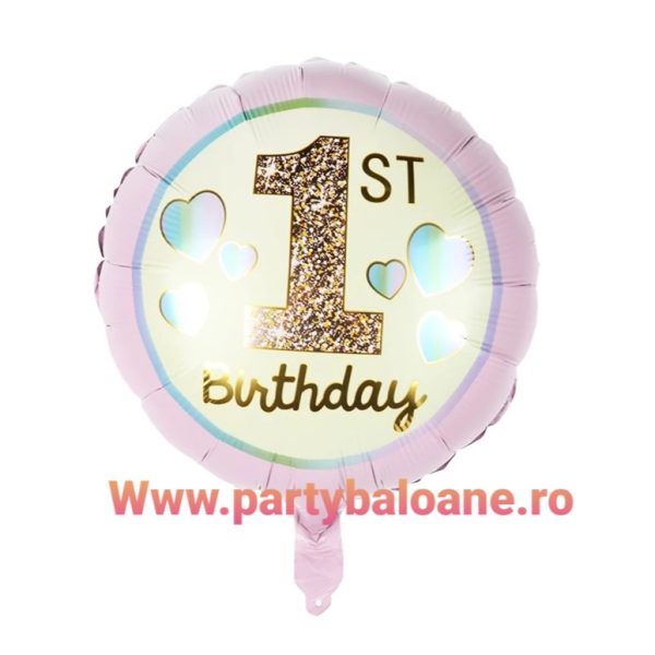 BALON FOLIE PRIMA ANIVERSARE - 45 CM