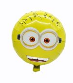 BALON FOLIE MINION CU 2 FETE - 45 CM - imagine 2