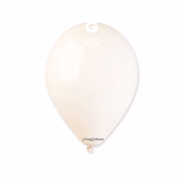 Set 100 Baloane Latex Linen (CremIvory) 30 cm