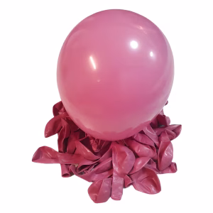 Set 100 Baloane Latex Pink Vintage Retro (30 cm) | Decor Roz Prăfuit Balon din latex de 30 cm