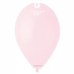 Set 100 Baloane Latex Roz Pudra 30 cm
