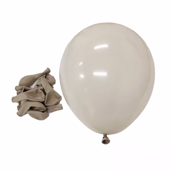 Set 100 Baloane Latex White Sand (Alb Nisip