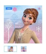 Set 20 servetele party Frozen Ana si Elsa Wind Spirit - imagine 2