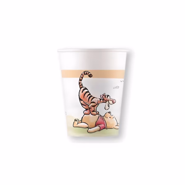 Set 8 Pahare Carton Winnie the Pooh