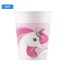 Set 8 Pahare Carton 200Ml Rainbow Unicorn