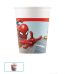 Set pahare party 200ml Spiderman Crime Fighter NG