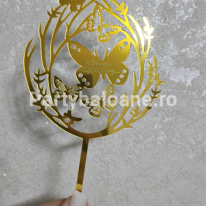 TOPPER PENTRU TORT HAPPY BIRTHDAY AURIU - COD 8209