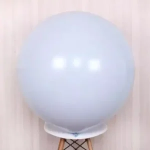Balon latex jumbo albastru macarons 90 CM