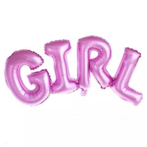 Balon folie girl, 80 cm