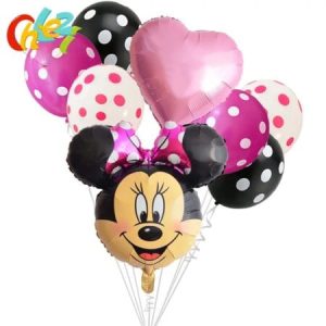Set 8 baloane minnie