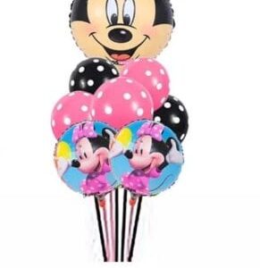 Set 9 baloane minnie