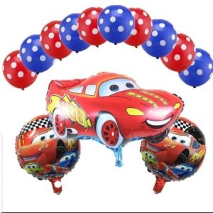 Set 13 baloane mașina, cars