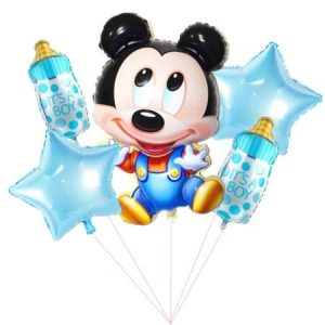 Set 5 baloane folie baby mickey